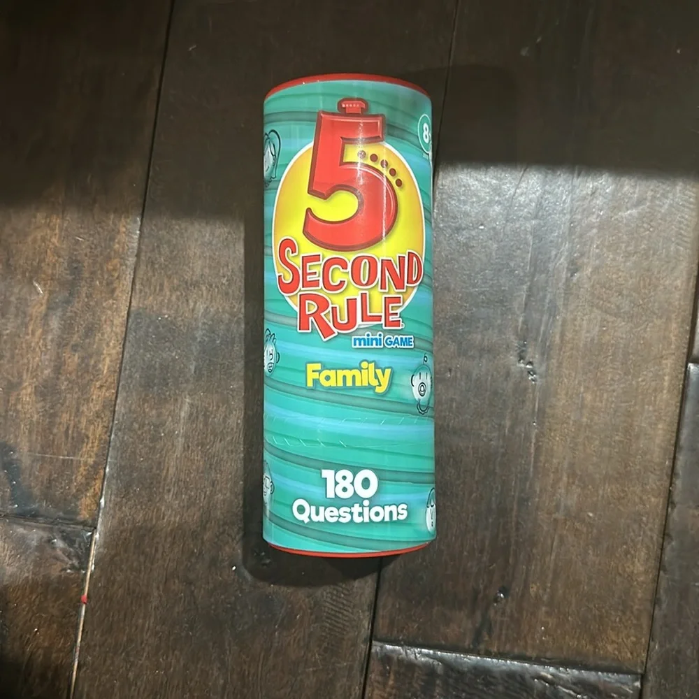 5 Second Rule Game Family Edition (Mini Tube)